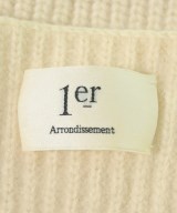 1er Arrondissement（プルミエアロンディスモン）ニット・セーター 白 サイズ:F レディース/2200721111162
