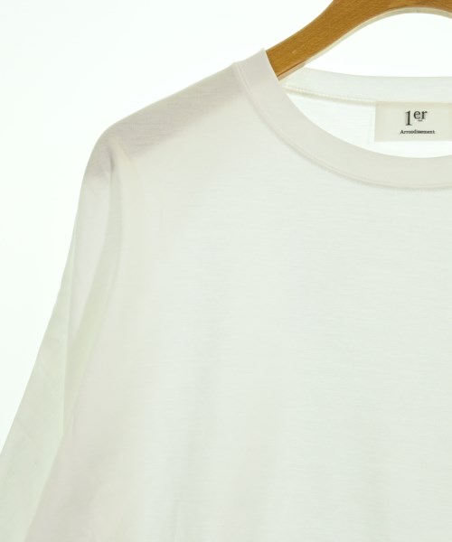 1er Arrondissement（プルミエアロンディスモン）Tシャツ・カットソー 白 サイズ:F レディース/2200721699066