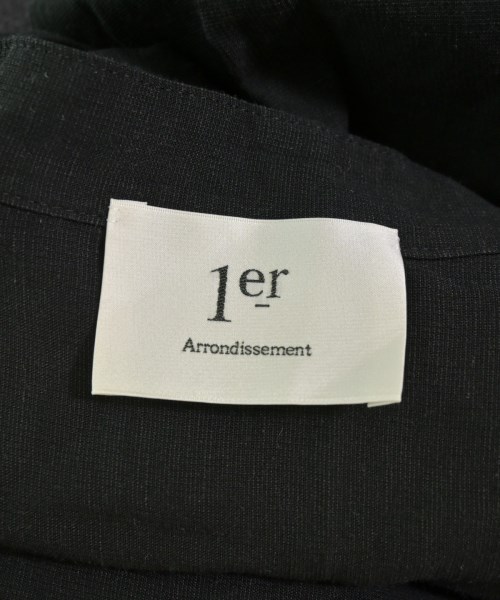 1er Arrondissement（プルミエアロンディスモン）ワンピース 黒 サイズ:36(S位) レディース/2200677774022