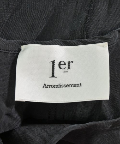 1er Arrondissement（プルミエアロンディスモン）ワンピース 黒 サイズ:36(S位) レディース/2200683654028