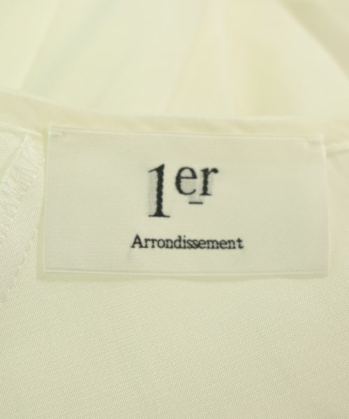 1er Arrondissement（プルミエアロンディスモン）ブラウス 白 サイズ:38(M位) レディース/2200683732078