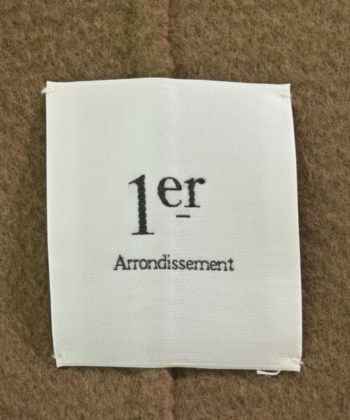 1er Arrondissement（プルミエアロンディスモン）チェスターコート 茶 サイズ:38(M位) レディース/2200680032089