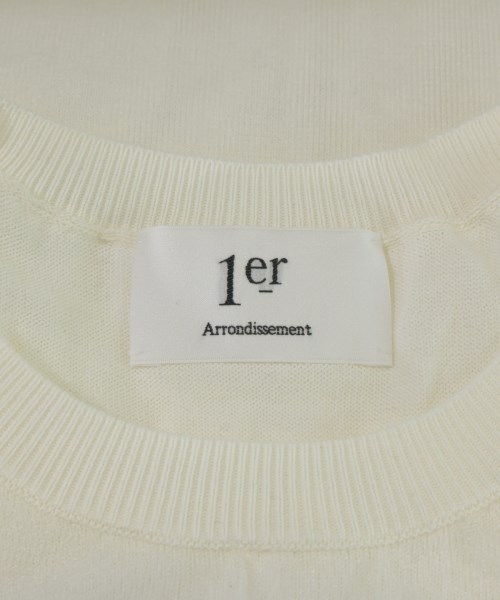 1er Arrondissement（プルミエアロンディスモン）ニット・セーター 白 サイズ:-(M位) レディース/2200680032195