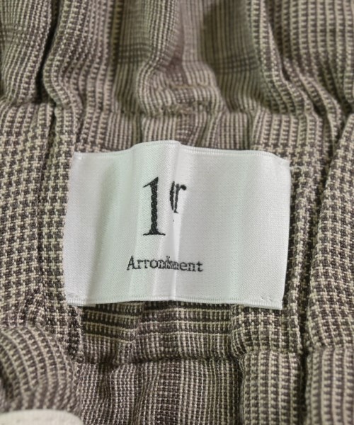 1er Arrondissement（プルミエアロンディスモン）スラックス ベージュ サイズ:38(M位) レディース/2200687368051