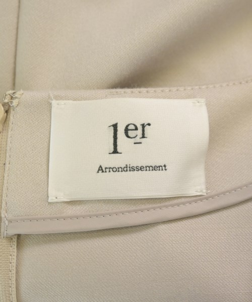 1er Arrondissement（プルミエアロンディスモン）ワンピース ベージュ サイズ:36(S位) レディース/2200683190083