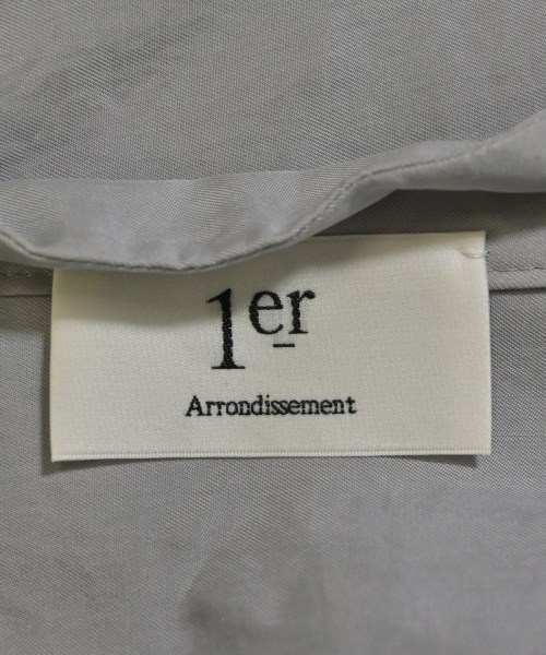 1er Arrondissement（プルミエアロンディスモン）カジュアルシャツ グレー サイズ:36(S位) レディース/2200684936048