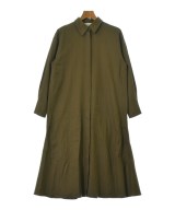 1er Arrondissement（プルミエアロンディスモン）シャツワンピース カーキ サイズ:36(S位) レディース/2200683479027