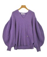 Venit（ヴェニット）ニット・セーター 紫 サイズ:38(M位) レディース/2200643275058