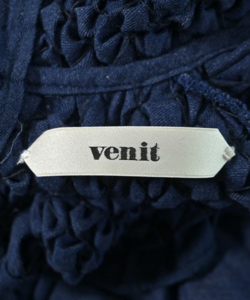 Venit（ヴェニット）ブラウス 紺 サイズ:36(S位) レディース/2200715032145