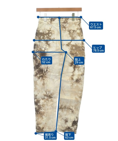 SEEKER（シーカー）カーゴパンツ ベージュ サイズ:XS レディース/2200631175971