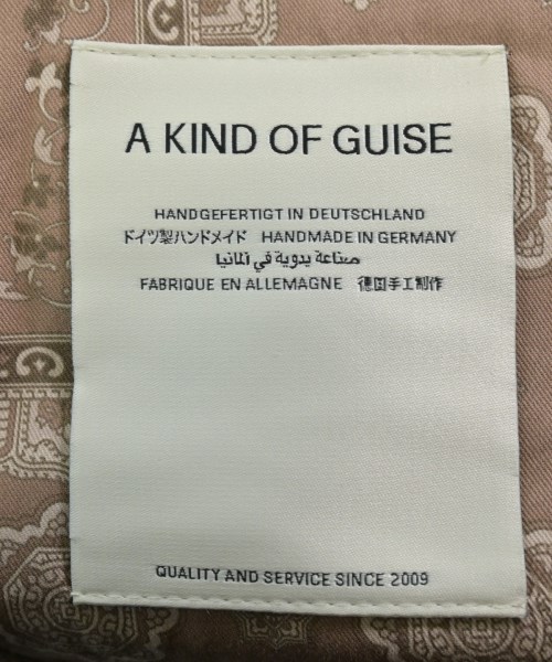 A KIND OF GUISE（アカインドオブガイズ）ライダース 黒 サイズ:M メンズ/2200650480025