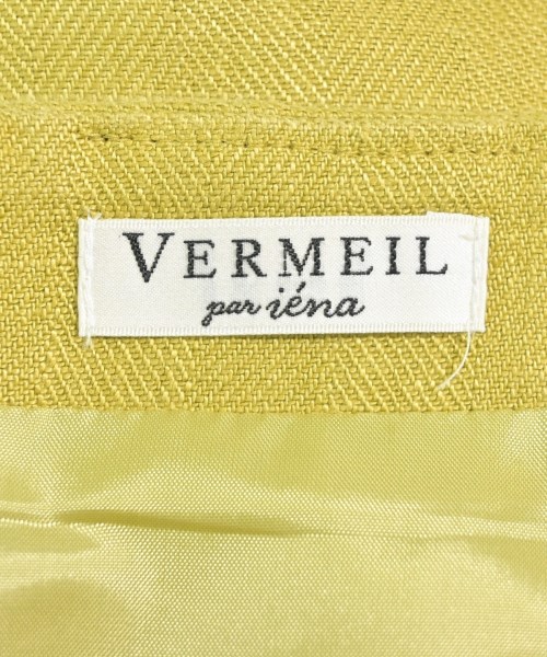 VERMEIL par iena（ヴェルメイユパーイエナ）ロング・マキシ丈スカート 黄 サイズ:38(M位) レディース/2200622338095