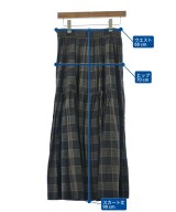 VERMEIL par iena（ヴェルメイユパーイエナ）ロング・マキシ丈スカート グレー サイズ:36(S位) レディース/2200621102062