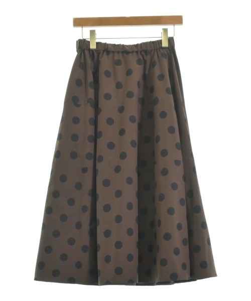 VERMEIL par iena（ヴェルメイユパーイエナ）ロング・マキシ丈スカート 茶 サイズ:38(M位) レディース/2200622085036