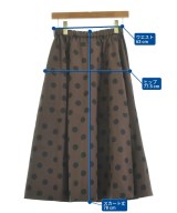 VERMEIL par iena（ヴェルメイユパーイエナ）ロング・マキシ丈スカート 茶 サイズ:38(M位) レディース/2200622085036