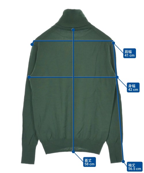 VERMEIL par iena（ヴェルメイユパーイエナ）ニット・セーター 緑 サイズ:38(M位) レディース/2200636023109