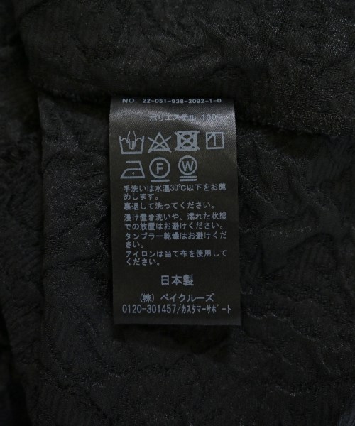 VERMEIL par iena（ヴェルメイユパーイエナ）ブラウス 黒 サイズ:38(M位) レディース/2200638237047