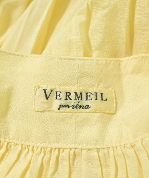 VERMEIL par iena（ヴェルメイユパーイエナ）ワンピース 黄 サイズ:F レディース/2200618406029