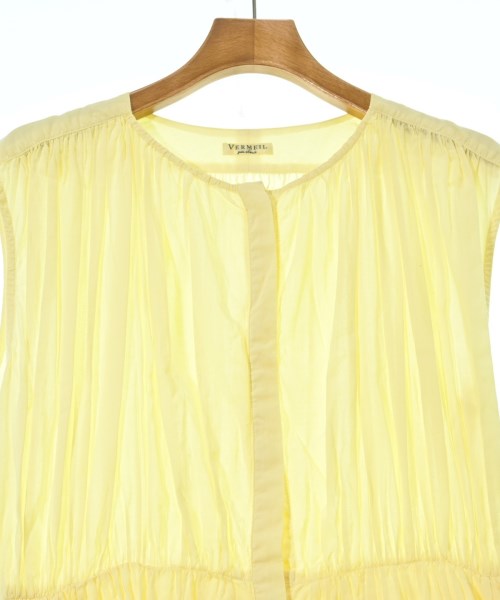 VERMEIL par iena（ヴェルメイユパーイエナ）ワンピース 黄 サイズ:F レディース/2200618406029
