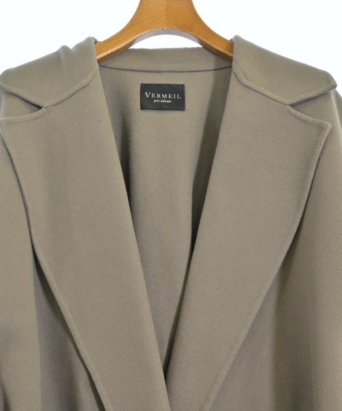 VERMEIL par iena（ヴェルメイユパーイエナ）コート グレー サイズ:38(M位) レディース/2200624247012