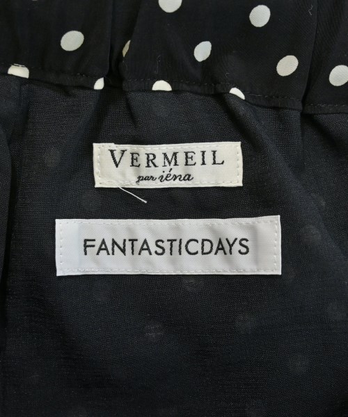 VERMEIL par iena（ヴェルメイユパーイエナ）その他 黒 サイズ:36(S位) レディース/2200628432018