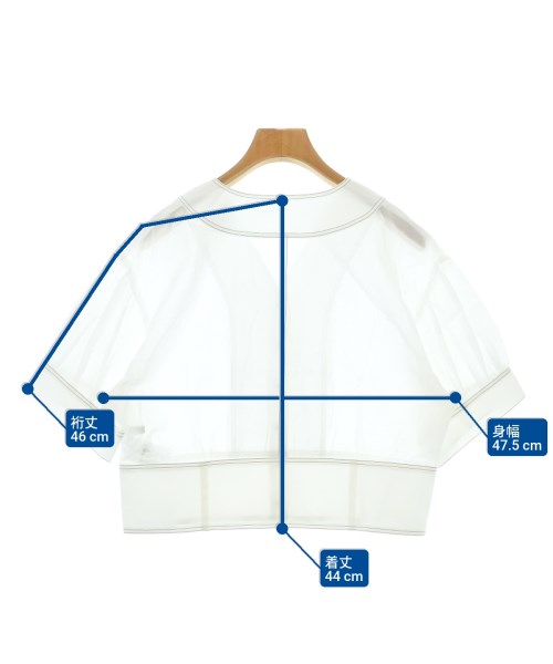 VERMEIL par iena（ヴェルメイユパーイエナ）ブラウス 白 サイズ:-(L位) レディース/2200643511057