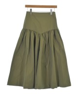 VERMEIL par iena（ヴェルメイユパーイエナ）ロング・マキシ丈スカート カーキ サイズ:36(S位) レディース/2200622470078