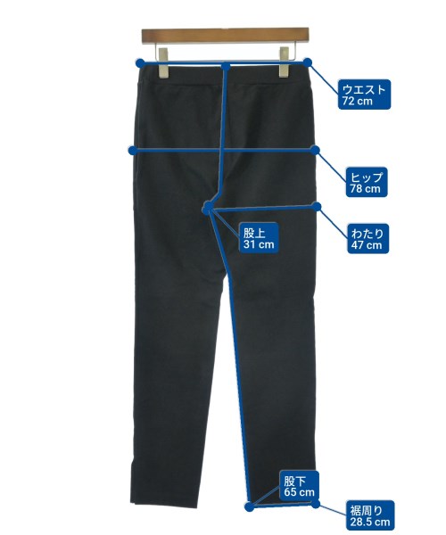 VERMEIL par iena（ヴェルメイユパーイエナ）デニムパンツ 黒 サイズ:38(M位) レディース/2200607069013