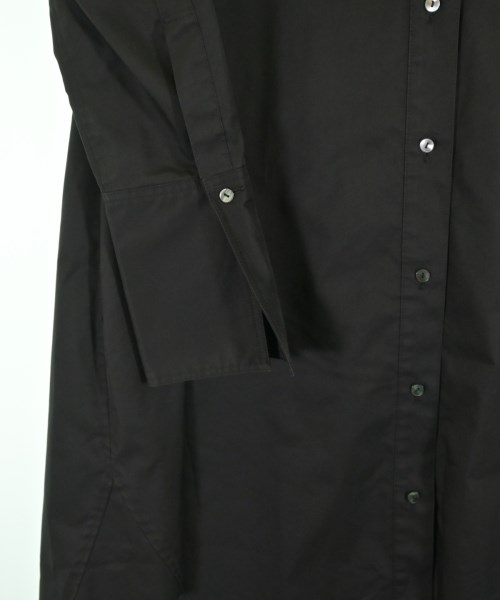 VERMEIL par iena（ヴェルメイユパーイエナ）シャツワンピース 黒 サイズ:-(M位) レディース/2200612135307