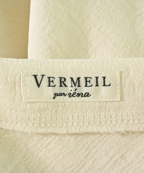 VERMEIL par iena（ヴェルメイユパーイエナ）ブラウス 白 サイズ:F レディース/2200612135680