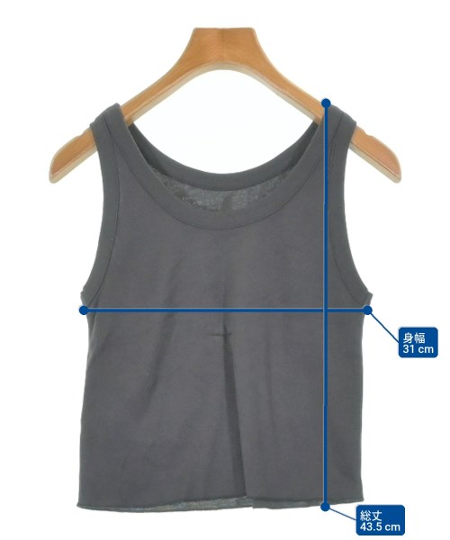 VERMEIL par iena（ヴェルメイユパーイエナ）タンクトップ グレー サイズ:F レディース/2200615413044