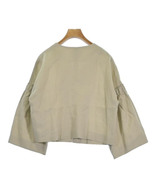 VERMEIL par iena（ヴェルメイユパーイエナ）ノーカラージャケット ベージュ サイズ:36(S位) レディース/2200610684074