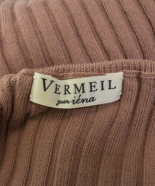 VERMEIL par iena（ヴェルメイユパーイエナ）ニット・セーター 茶 サイズ:36(S位) レディース/2200630900031