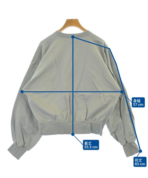 VERMEIL par iena（ヴェルメイユパーイエナ）スウェット グレー サイズ:F レディース/2200618341108