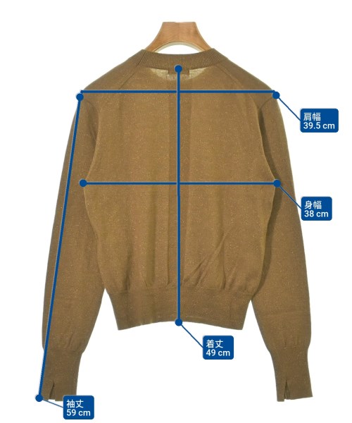 VERMEIL par iena（ヴェルメイユパーイエナ）ニット・セーター カーキ サイズ:-(S位) レディース/2200629437036