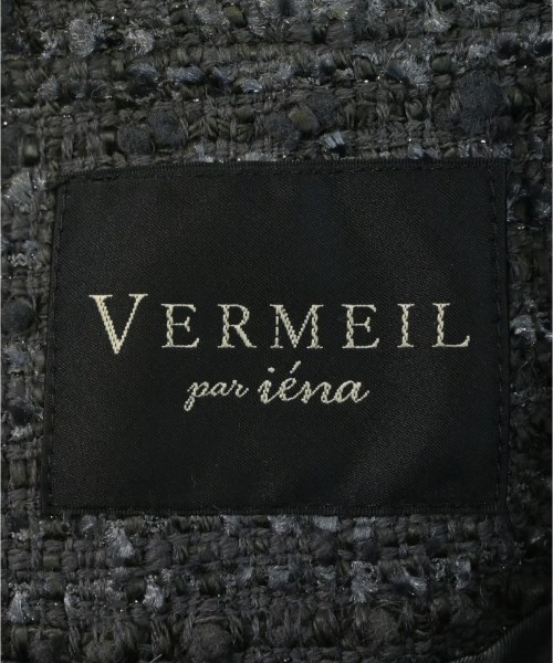 VERMEIL par iena（ヴェルメイユパーイエナ）ノーカラージャケット グレー サイズ:-(XL位) レディース/2200604141064