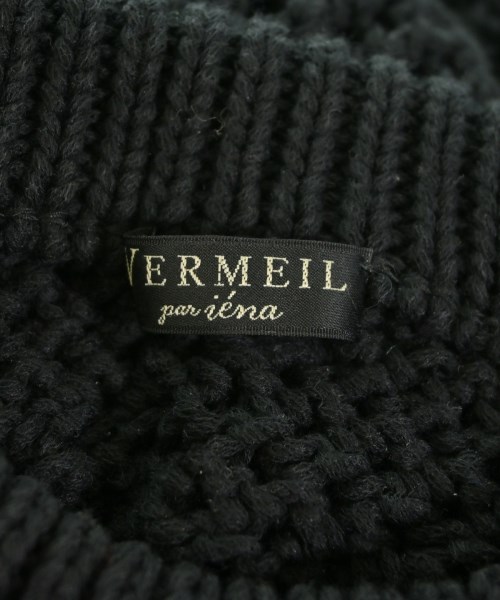 VERMEIL par iena（ヴェルメイユパーイエナ）ニット・セーター 黒 サイズ:F レディース/2200606695039