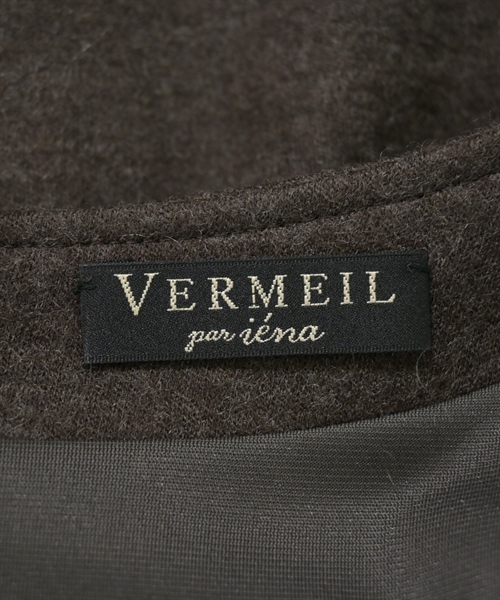VERMEIL par iena（ヴェルメイユパーイエナ）ワンピース 茶 サイズ:38(M位) レディース/2200609816158
