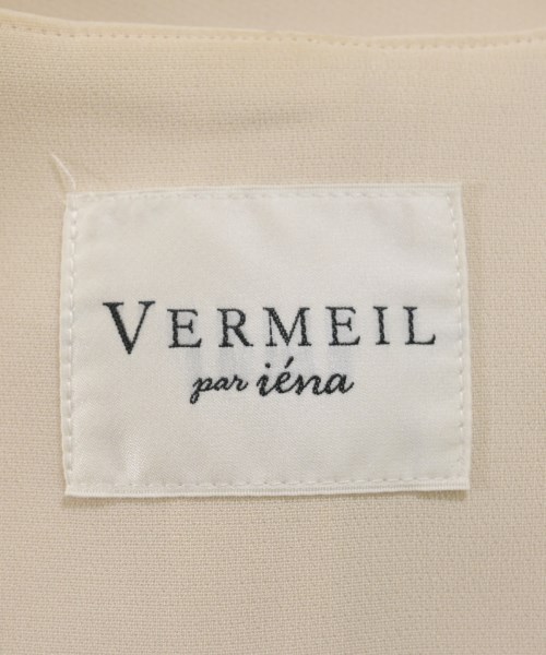 VERMEIL par iena（ヴェルメイユパーイエナ）ノーカラージャケット 白 サイズ:36(S位) レディース/2200616171059