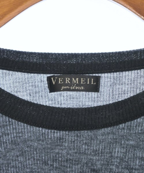 VERMEIL par iena（ヴェルメイユパーイエナ）Tシャツ・カットソー 黒 サイズ:-(XS位) レディース/2200668148047