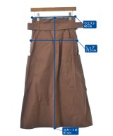 VERMEIL par iena（ヴェルメイユパーイエナ）ロング・マキシ丈スカート 茶 サイズ:38(M位) レディース/2200668419031