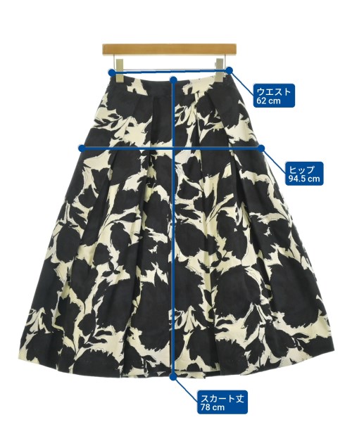 VERMEIL par iena（ヴェルメイユパーイエナ）ロング・マキシ丈スカート 黒 サイズ:36(S位) レディース/2200670940011