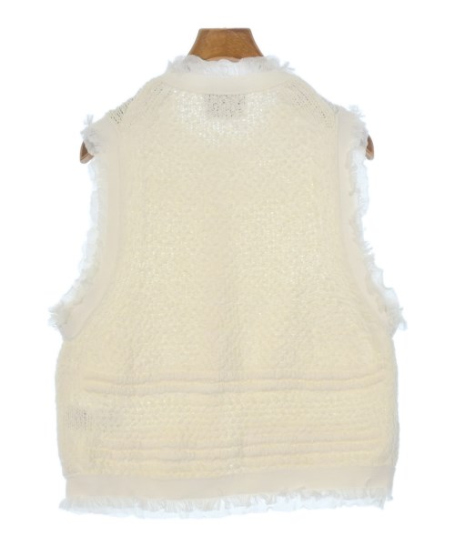VERMEIL par iena（ヴェルメイユパーイエナ）ベスト/ノースリーブ 白 サイズ:F レディース/2200671691271
