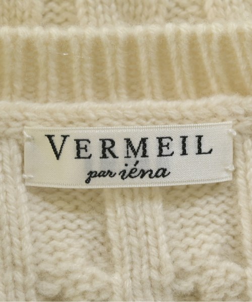 VERMEIL par iena（ヴェルメイユパーイエナ）ニット・セーター 白 サイズ:F レディース/2200673111302