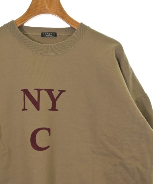 VERMEIL par iena（ヴェルメイユパーイエナ）スウェット 茶 サイズ:F レディース/2200677621029