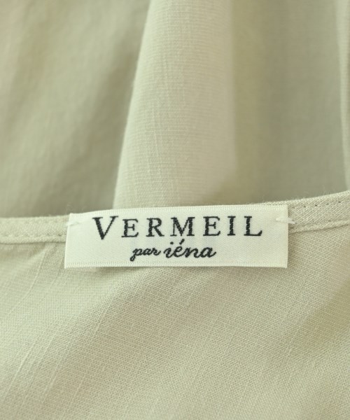 VERMEIL par iena（ヴェルメイユパーイエナ）ワンピース ベージュ サイズ:38(M位) レディース/2200676803334