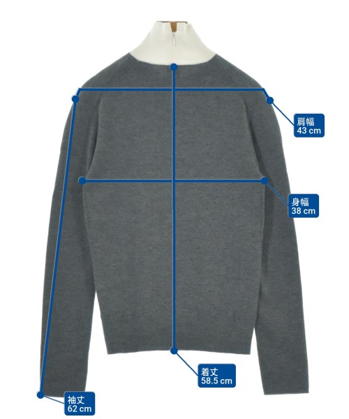 VERMEIL par iena（ヴェルメイユパーイエナ）ニット・セーター グレー サイズ:-(S位) レディース/2200678155011