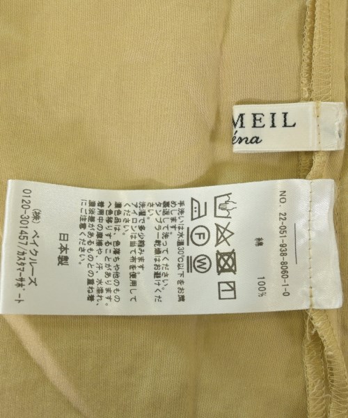 VERMEIL par iena（ヴェルメイユパーイエナ）ブラウス ベージュ サイズ:F レディース/2200676062120