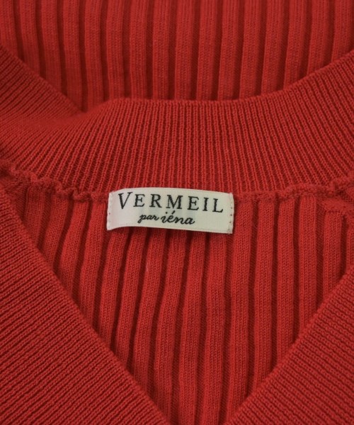 VERMEIL par iena（ヴェルメイユパーイエナ）ニット・セーター 赤 サイズ:-(M位) レディース/2200673957160