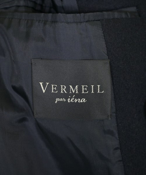 VERMEIL par iena（ヴェルメイユパーイエナ）ピーコート 黒 サイズ:38(M位) レディース/2200680716019